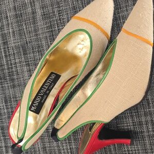 Valentino Mario Heels Vintage And Rare                  Sz: 36 1/2 (6 To 6.5 US)